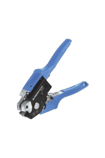 Facom wire stripper 985761 in blue with ergonomic handles for precise cable stripping.