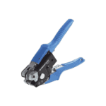 Facom cutting and stripping plier with blue handles, designed for electrical work and wire stripping.