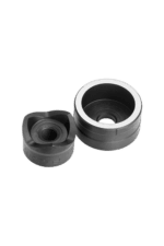 Black rubber grommets for racewear and automotive applications, featuring threaded inserts for secure fitting.