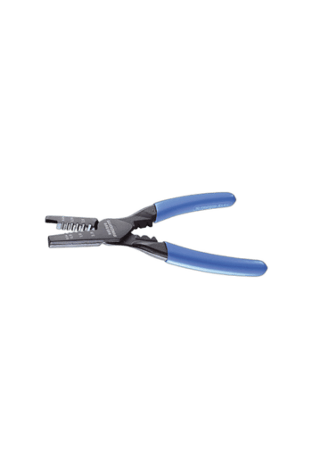 Facom crimping pliers for cable termination with ergonomic handles and precision jaws.