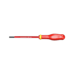 Facom Prot Sd Para 1000v insulated screwdriver with red handle and black shaft for electrical work.