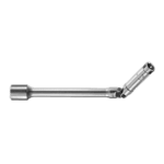 Facom 3/8 square drive hinged wrench for glow plugs, 10 mm B.10R10D, made of durable metal with a polished finish.