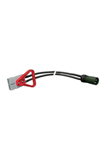 Facom 4m Nato 50mm single connector B124.Oc4nato for industrial use, featuring a red handle and black flexible hose with green connector.