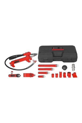 GPR Direct Grand Prix Racewear toolkit with red and black tools and accessories for racing safety and maintenance.