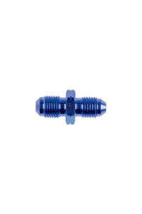 Blue Grand Prix Racewear 305 Adaptor with 9/16UNF fittings for motorcycle racing.