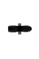Close-up of a black Grand Prix Racewear GOODRIDGE 306 ADAPTOR 7/8 UNF - CONCAVE for motorcycle or racing vehicle fittings.
