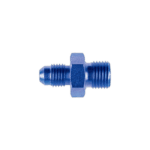 Blue Grand Prix Racewear adapter fitting with 1/2x14 BSP threads for racing applications.