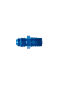 Blue anodised racing part for Grand Prix racewear, showcasing high-quality metal craftsmanship.
