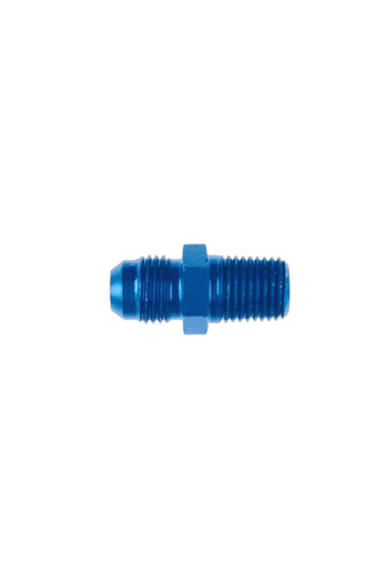 Blue anodised racing part for Grand Prix racewear, showcasing high-quality metal craftsmanship.