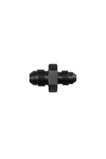 Close-up of a black racing fuel filter with fittings, used in Grand Prix racewear for high-performance motorsport applications.