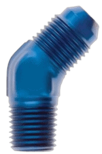 Close-up of a blue silicone hose connector with ribbed design, used in racing car applications.