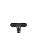 Grand Prix Racewear GOODRIDGE 824 ADAPTOR EQ MALE TEE for racing applications, durable black plastic construction with threaded connections.