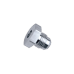 Close-up of a Grand Prix Racewear GOODRIDGE 971 Adaptor Male Weld fitting in metallic finish.