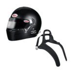 Helmet and Hans Bell RS7 Pro Race Bundle