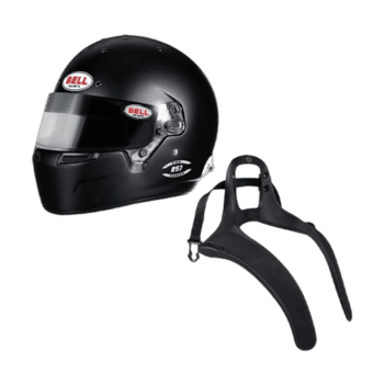Helmet and Hans Bell RS7 Pro Race Bundle