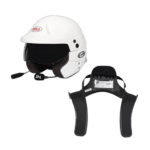 Helmet and Hans Bell MAG 10 Sport Rally Bundle