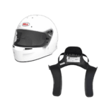 Bell GT6 Sport Race Helmet and Hans Bell GT6 Sport Race Bundle for motorsport safety and performance.