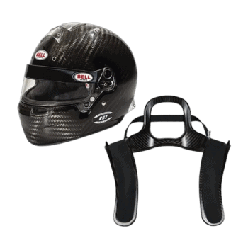 Helmet and Hans RS7 Pro Carbon Race Bundle