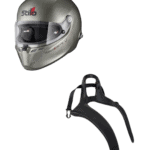 Helmet and Hans Stilo ST6 FN Race Bundle