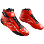 IC0-0822-A03-061 OMP One S Race Boots - Red