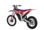 High-performance electric motocross bike with GPR Direct branding, designed for off-road racing and motocross enthusiasts.
