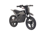 RFN Warrior SX-E700 R Super Moto Edition Kids Electric Bike with sleek black design and modern features.