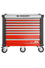 Facom 8 Dr. Roll Cab With Tools, Red Spotlightjet8m - Image 2