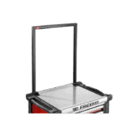 Facom worktop structure with metal tubes and support for workshop organisation and tool storage.