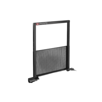 Facom worktop pegboard Jet.Wa22-2a for workshop organisation with perforated metal panel and sturdy frame.