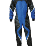 OMP KS-3X Art Kart Suit - Black / Blue