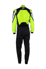 High-visibility racing suit from Grand Prix Racewear, designed for motorsport safety and performance.
