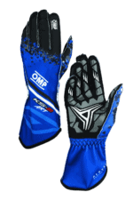 OMP KS-2 Art Kart Gloves - Junior - Blue