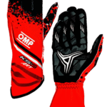 OMP KS-2 Art Kart Gloves - Orange/Black
