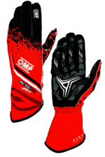 OMP KS-2 Art Kart Gloves - Orange/Black