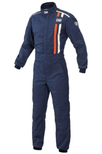 OMP Classic Race Suit - Navy Blue