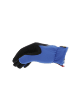 Blue and black racing glove from Grand Prix Racewear, designed for motorsport safety and performance.