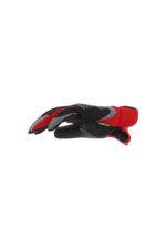 High-quality racing glove from Grand Prix Racewear in black and red, designed for motorsport safety and performance.