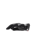 Black Grand Prix Racewear racing gloves with white branding and textured grip for motorsport safety and performance.