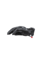 Black racing gloves with protective padding designed for Grand Prix motorsport, featuring a sleek, ergonomic fit for optimal grip and safety.