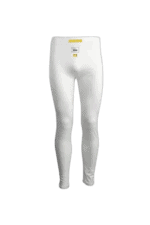 White Grand Prix Racewear racing leggings designed for motorsport enthusiasts and professionals.