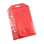 Red Facom Cased Metric N.38-470 tool storage case with snap buttons and transparent cover.