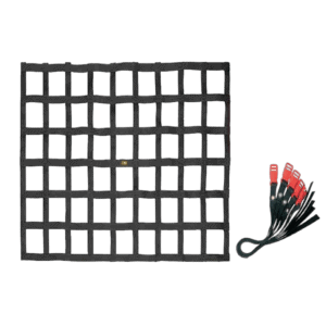 OMP Nylon Window Net Cm.75 Red