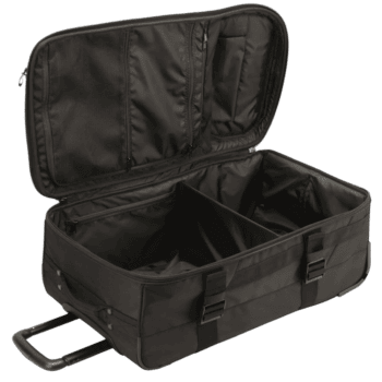OB0-2983 OMP Large Wheeled Suitcase - Open