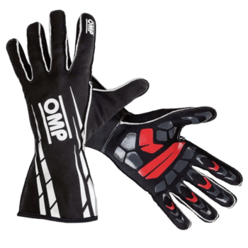 OMP ARP Advanced Rainproof Kart Gloves - Black
