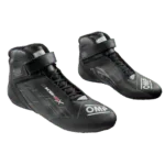 OMP KS-2X Kart Boots-KC0-0839-A01-071-Black