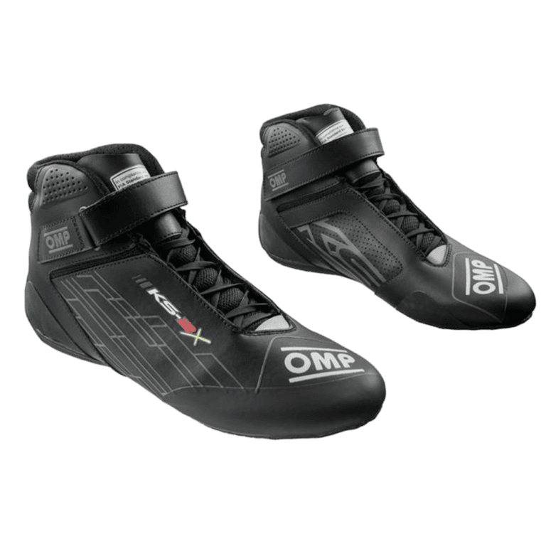 OMP KS-2X Kart Boots-KC0-0839-A01-071-Black