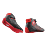 OMP KS-2X Kart Boots-KC0-0839-A01-073-Black-Red-step