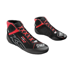 OMP KS-3 Kart Boots KC0-0840-A01-073 - Black Red