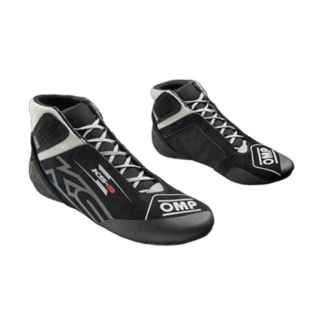 OMP KS-3 Kart Boots KC0-0840-A01-171 - Black Silver