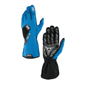 OMP KS-3 Kart Gloves KB0-2756-A01-146 - Blue Black